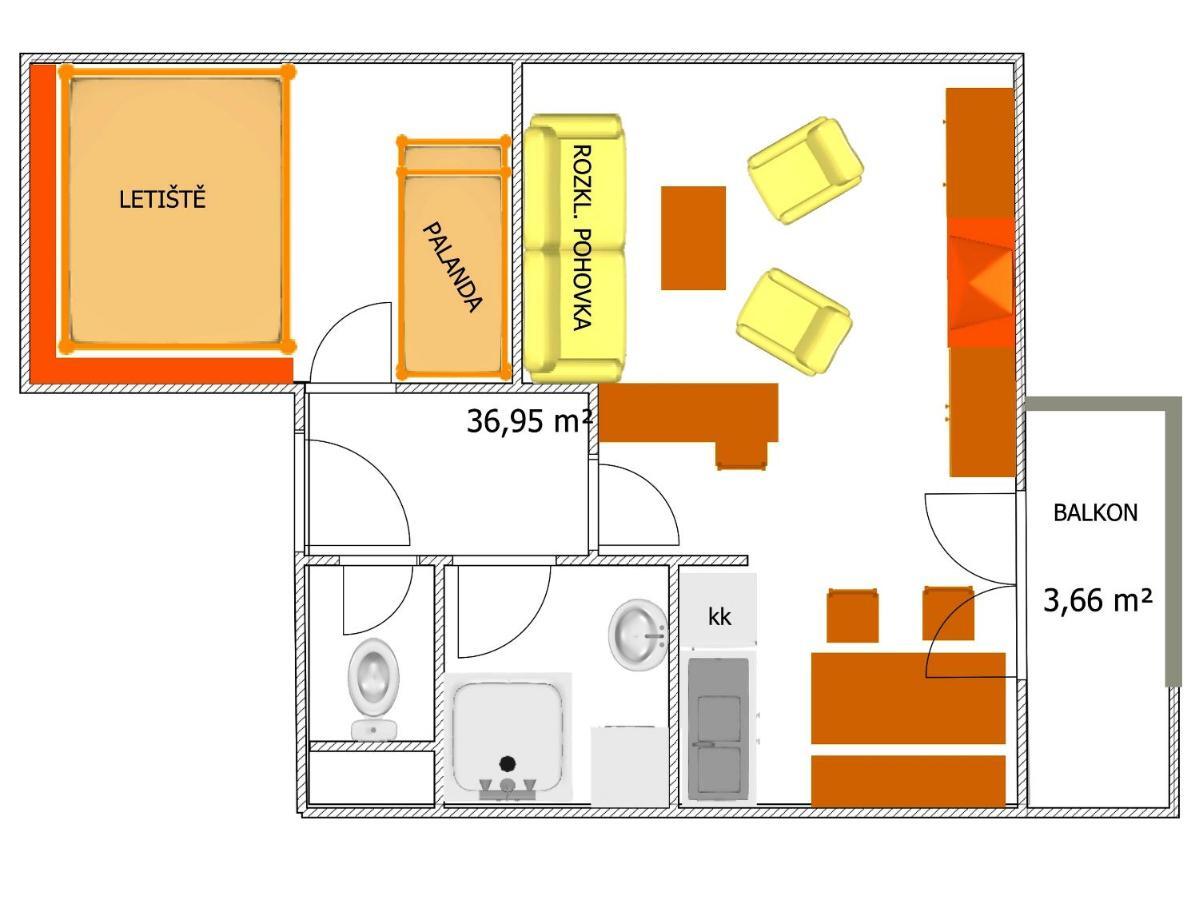 Apartman 6 U Sjezdovek Rokytnice nad Jizerou Luaran gambar